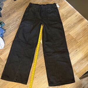 GAP Black Wide Leg Jeans